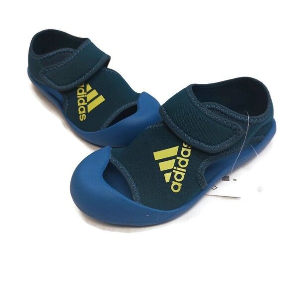 adidas Kids Size 12.5 Swim Natation AltaVenture C Slip On Sandals Shoes D97901 - Picture 4 of 8